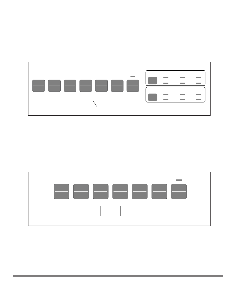 Menu mode indicator lights, Menu mode buttons, 34 operation | Oki 390 User Manual | Page 41 / 131