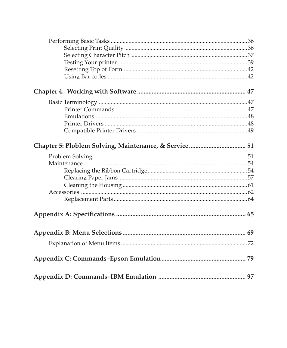 Oki 390 User Manual | Page 6 / 131