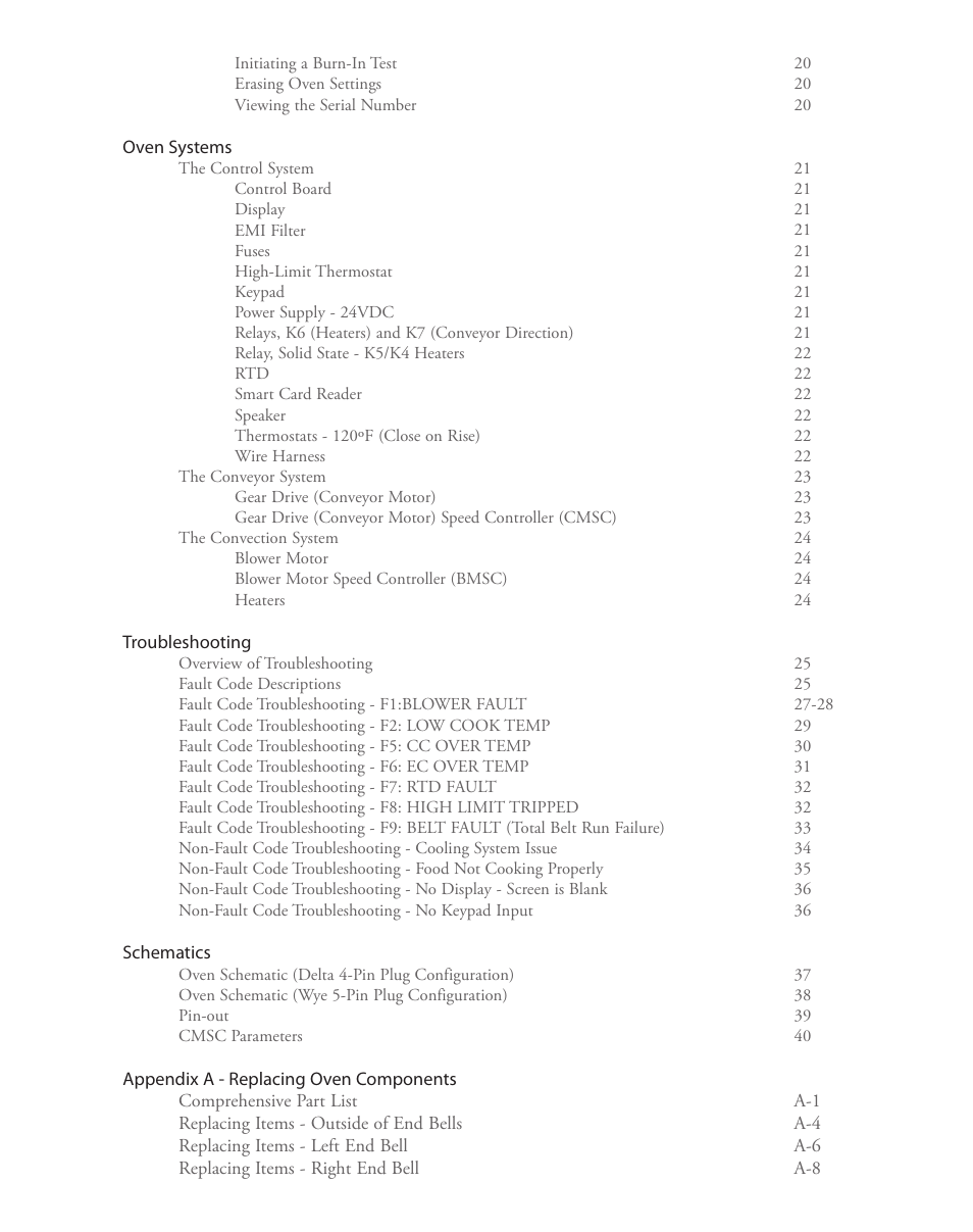 TurboChef Technologies 2020 User Manual | Page 6 / 76