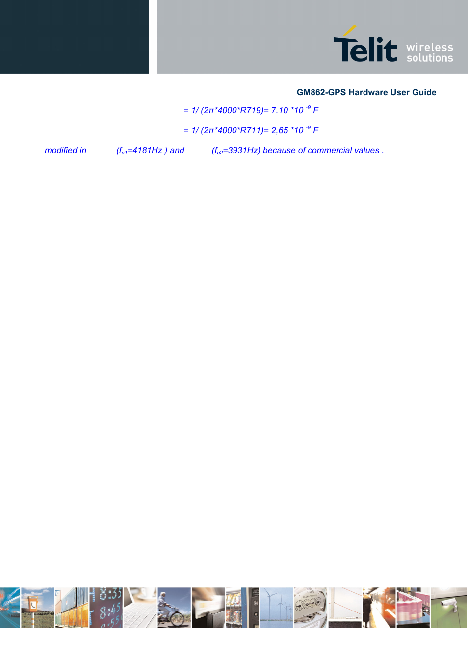 Telit Wireless Solutions GM862-GPS User Manual | Page 38 / 55
