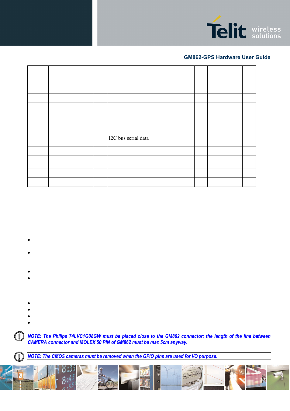 2 evb for camera support | Telit Wireless Solutions GM862-GPS User Manual | Page 49 / 55