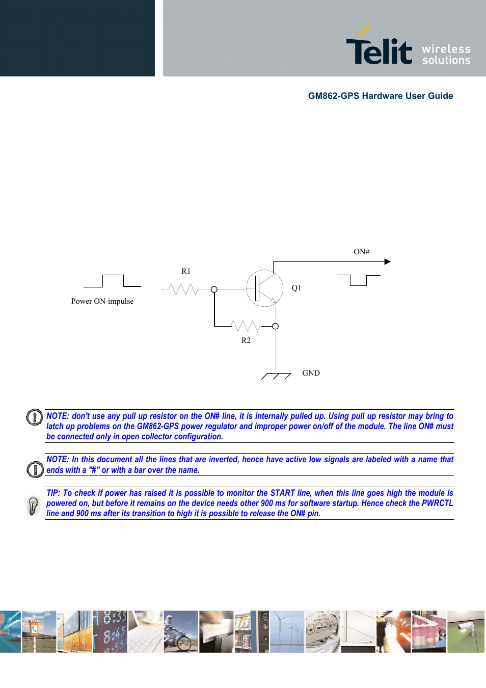 2 hardware commands, 1 turning on the gm862-gps | Telit Wireless Solutions GM862-GPS User Manual | Page 5 / 55