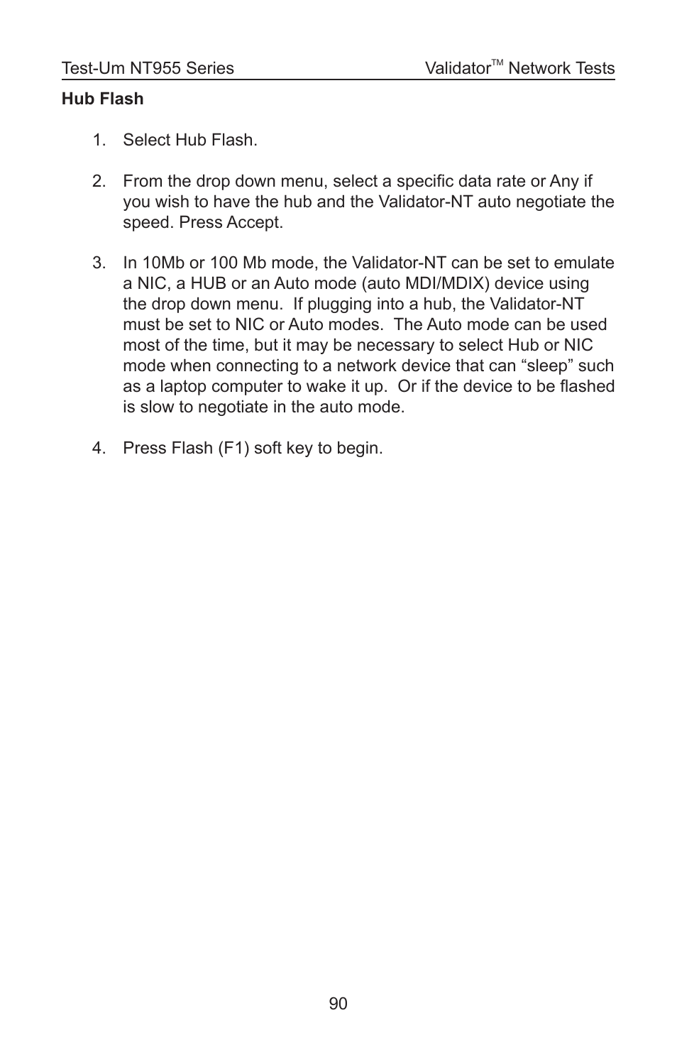 Test-Um VALIDATOR-NT NT955 User Manual | Page 91 / 97