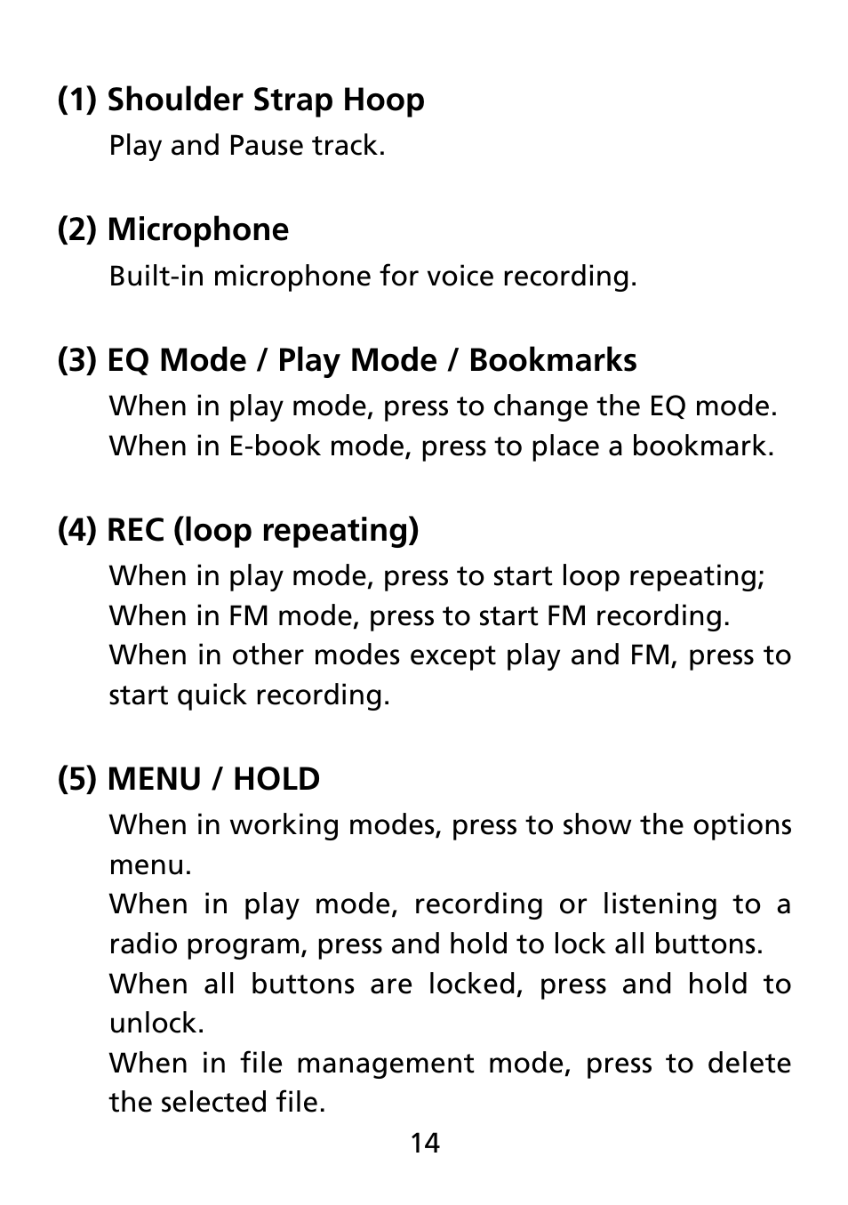 Truly electronic Mftg MP313X User Manual | Page 14 / 63