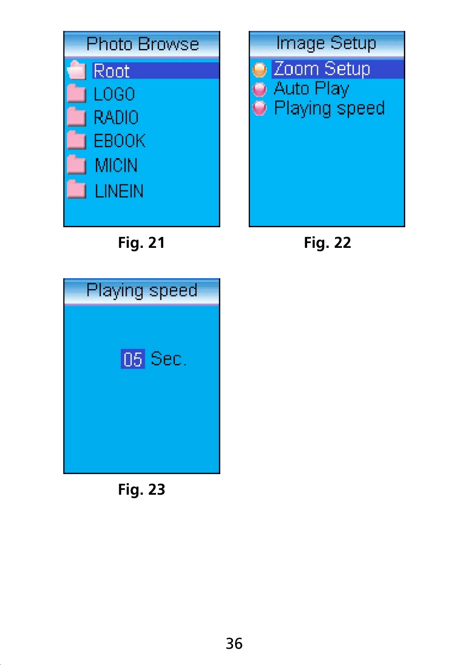 Truly electronic Mftg Digital Photo & Audio Player User Manual | Page 36 / 74