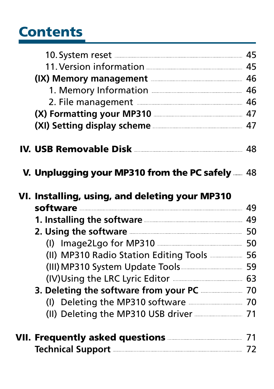 Truly electronic Mftg Digital Photo & Audio Player User Manual | Page 6 / 74