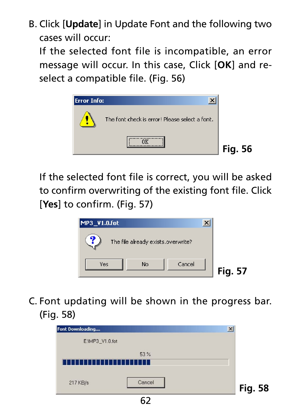 Truly electronic Mftg Digital Photo & Audio Player User Manual | Page 62 / 74