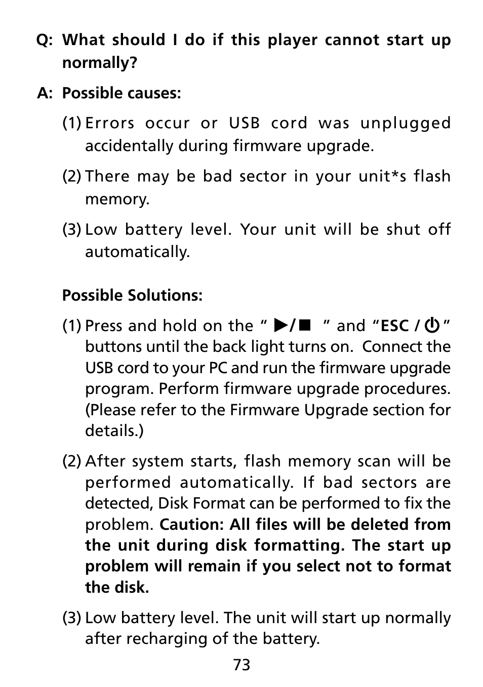 Truly electronic Mftg Digital Photo & Audio Player User Manual | Page 73 / 74