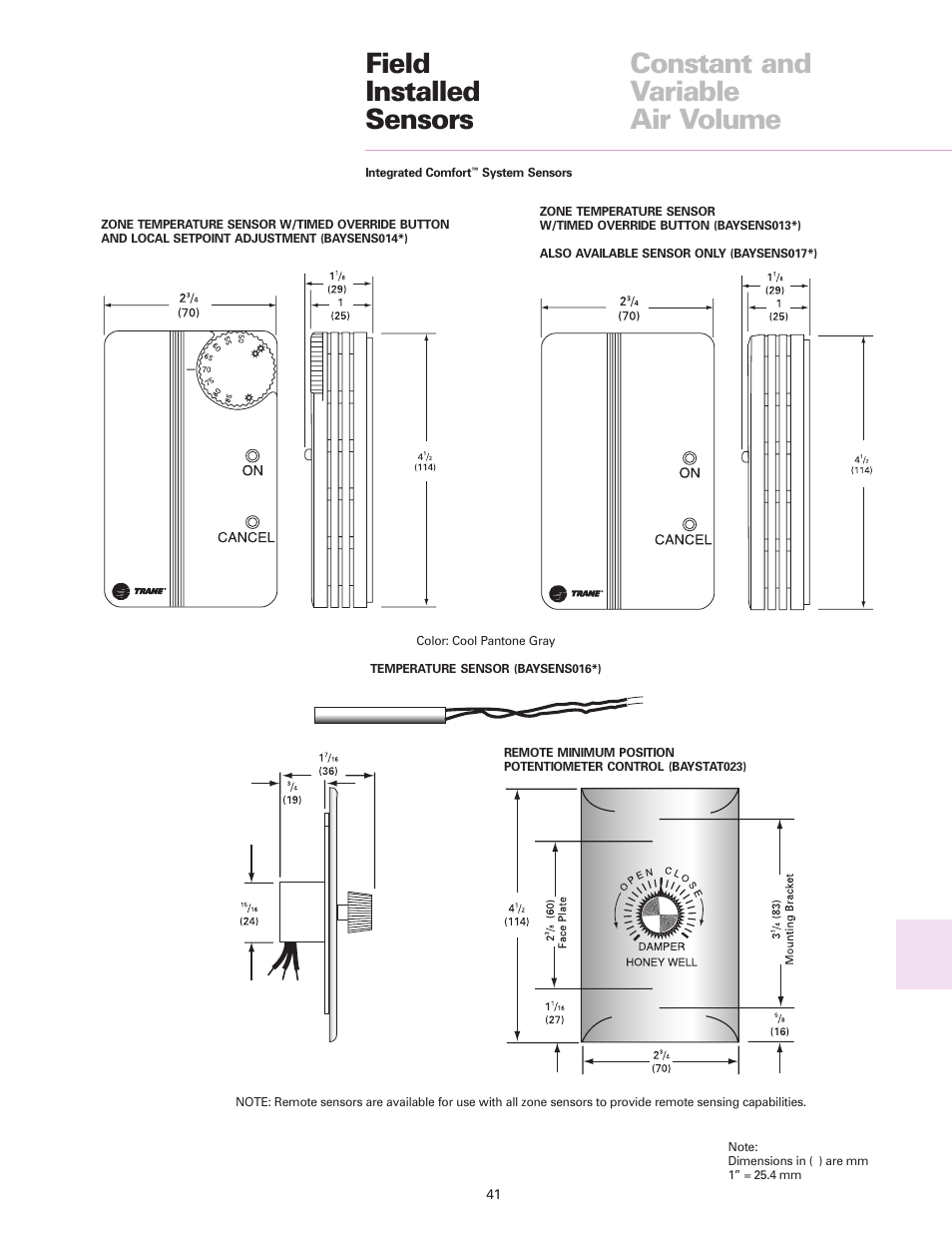 Trane RT-DS-10 User Manual | Page 41 / 44