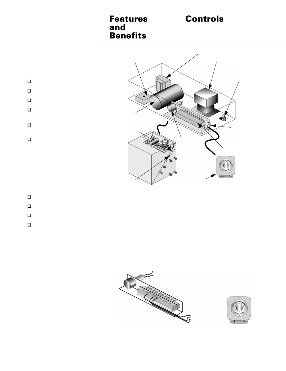 Controls features and benefits | Trane WSHP-DS-6 User Manual | Page 5 / 18
