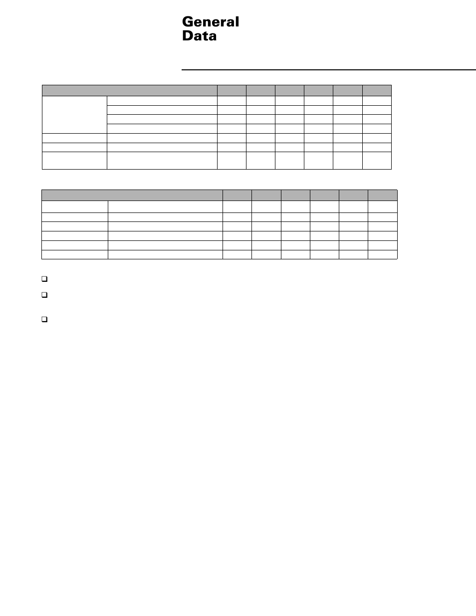 General data | Trane WSHP-DS-6 User Manual | Page 8 / 18