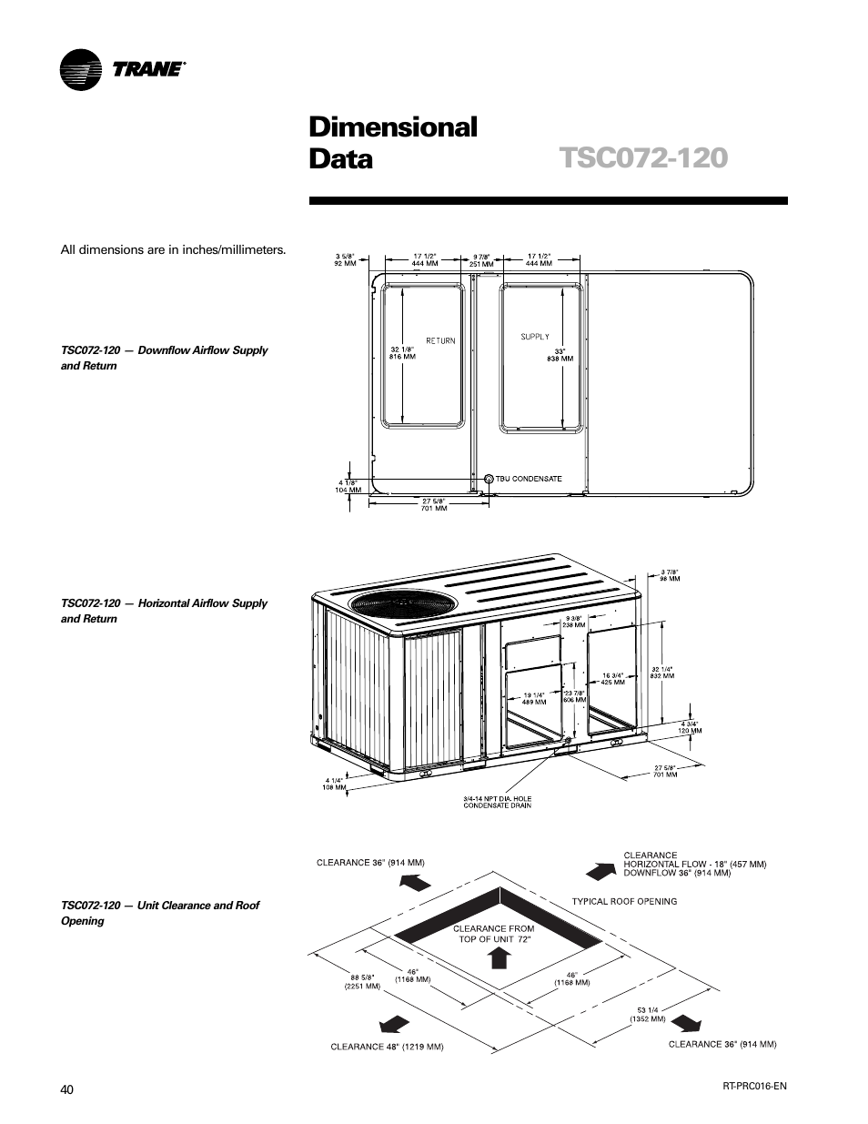 Trane TSC060-120 User Manual | Page 40 / 48