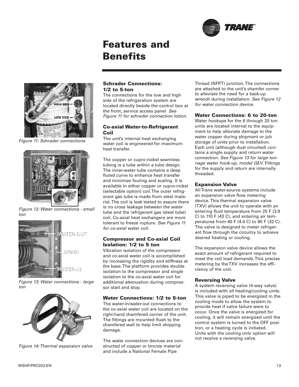 Features and benefits | Trane GEV User Manual | Page 13 / 28