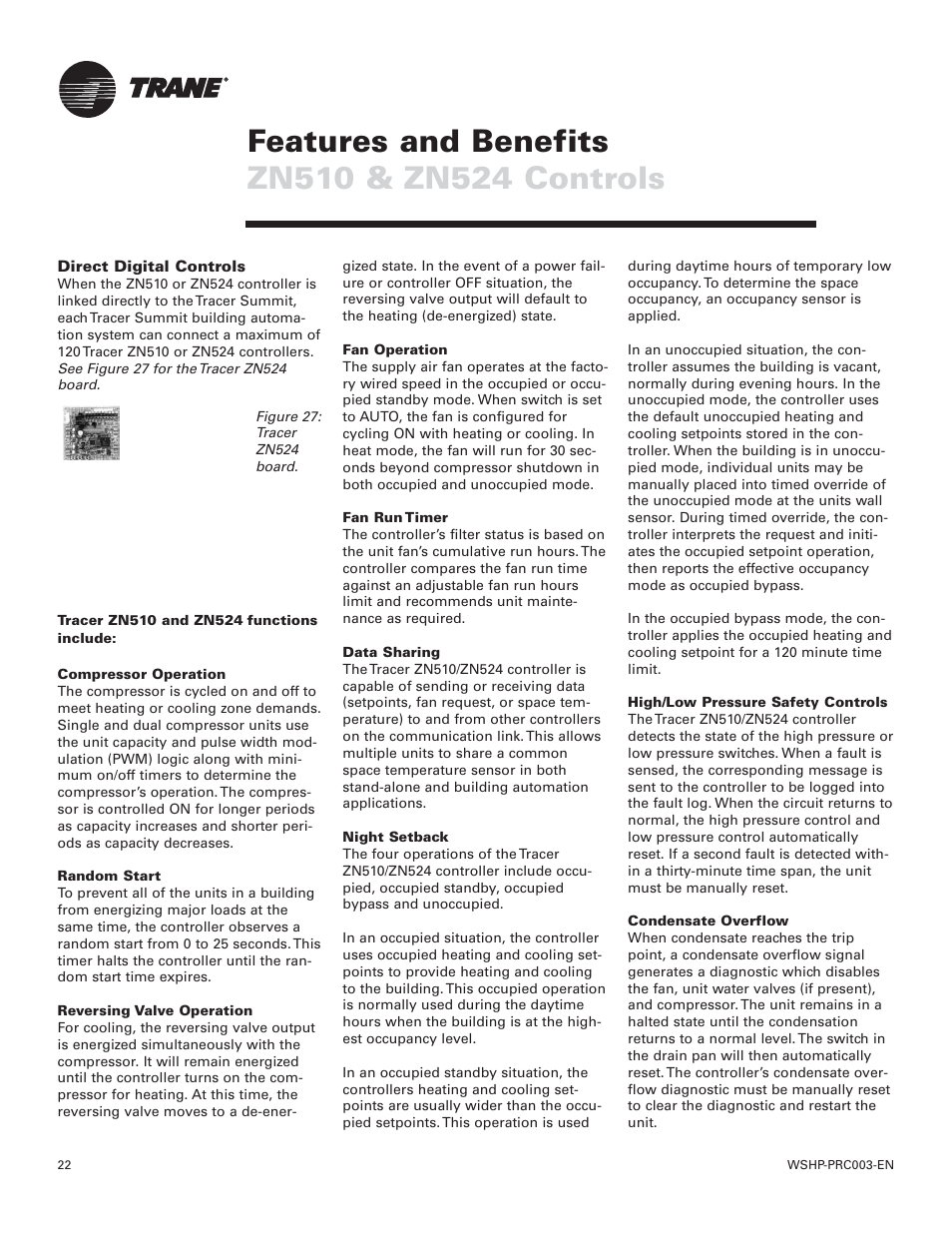 Trane GEV User Manual | Page 22 / 28