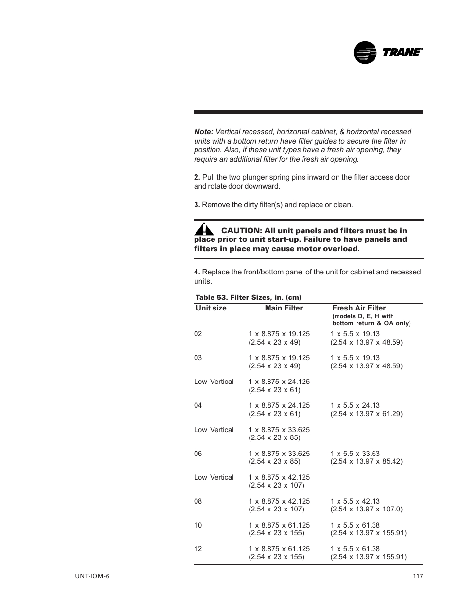 Trane LO User Manual | Page 117 / 136
