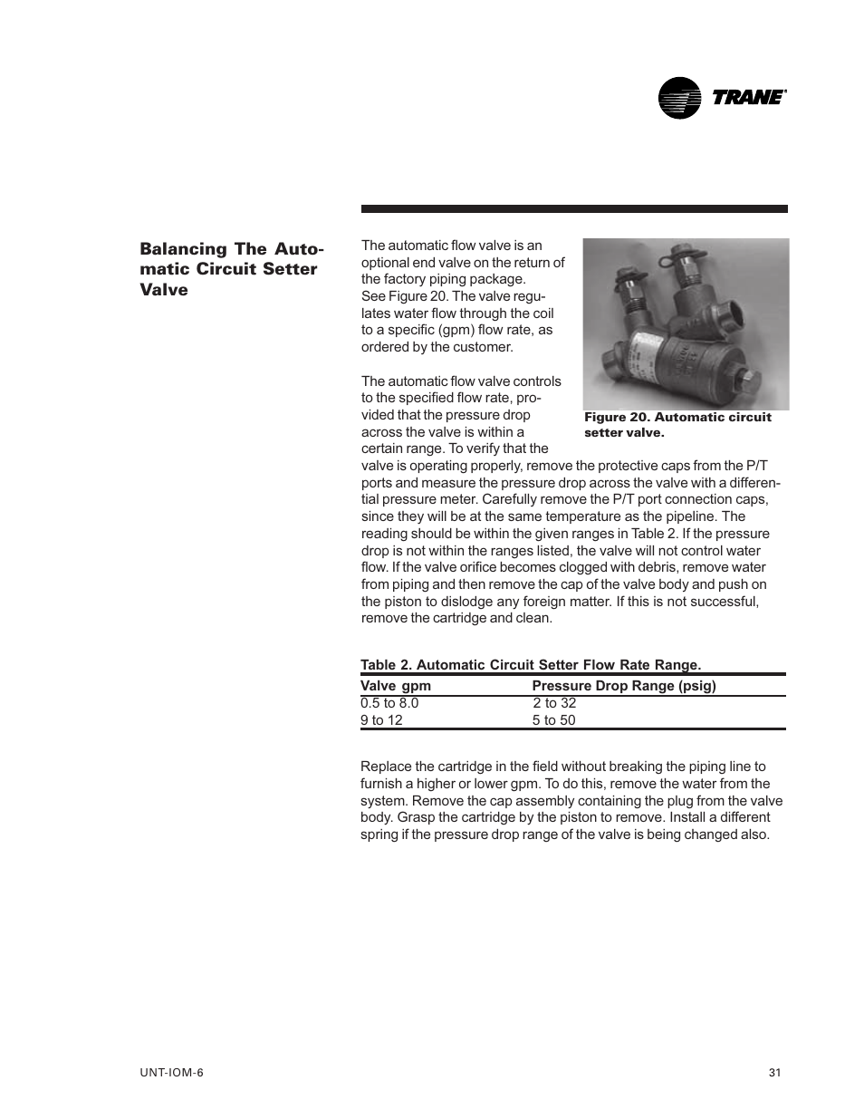 Trane LO User Manual | Page 31 / 136