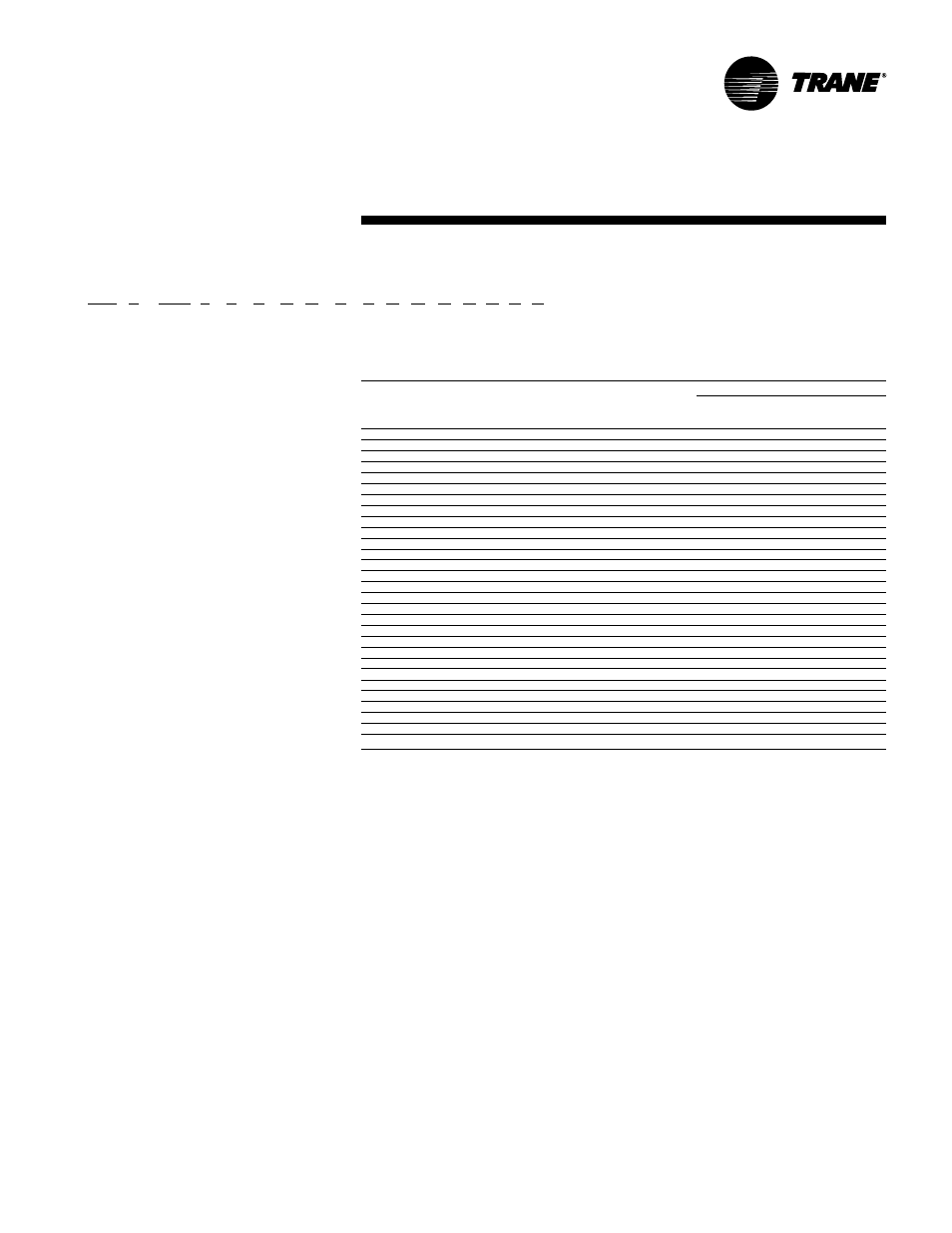 Model s, Max mounting heights, Selection procedure | Trane UH-PRC001-EN User Manual | Page 13 / 52