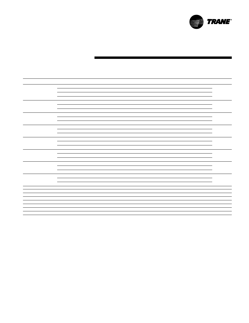 S,20-s-400-s, Selection procedure | Trane UH-PRC001-EN User Manual | Page 15 / 52