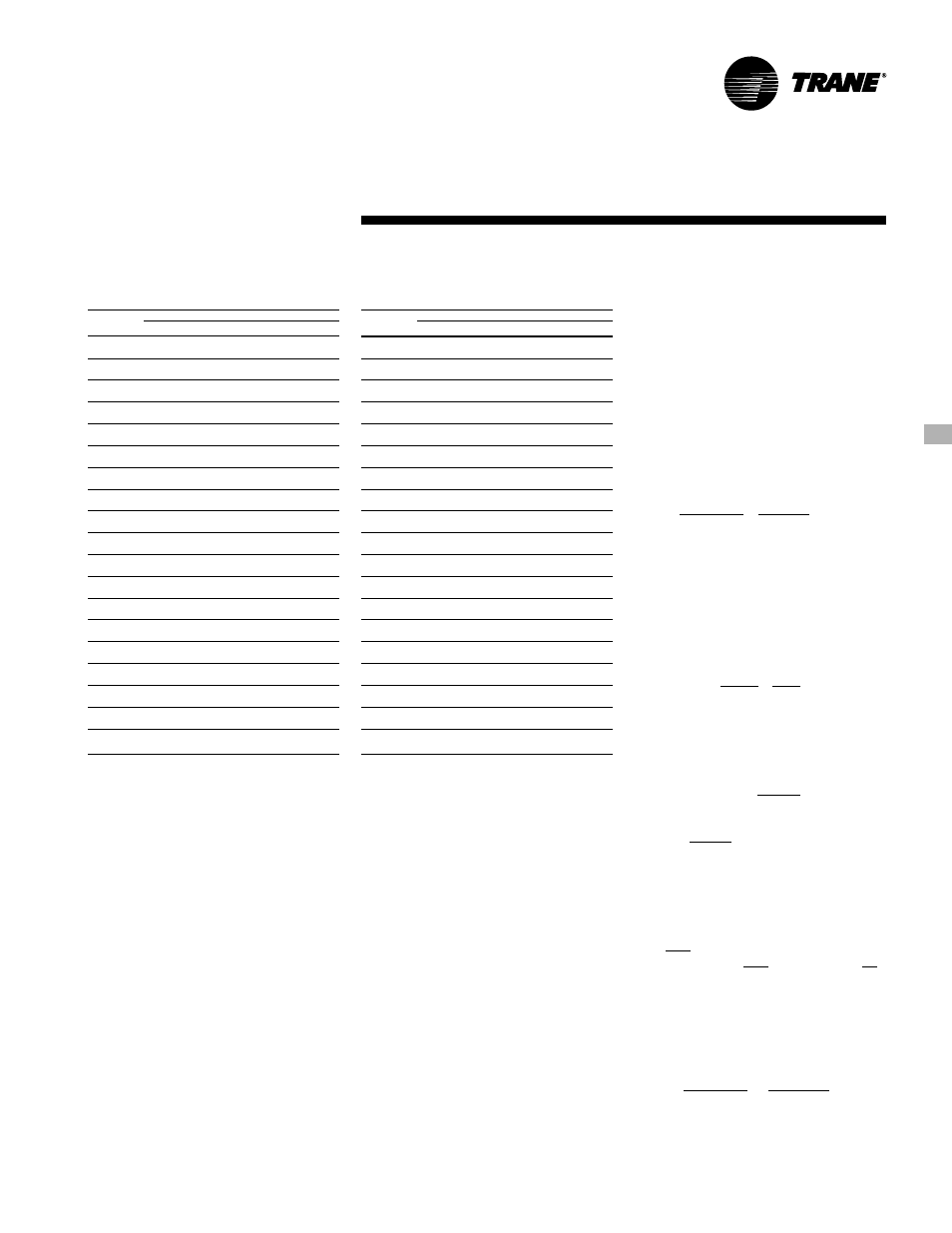 Manual selection procedure, Maximum mounting heights, Selection procedure | Hot water selection example | Trane UH-PRC001-EN User Manual | Page 19 / 52