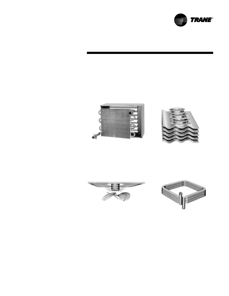 Model p motor, Model s coil, Features and benefits | Trane UH-PRC001-EN User Manual | Page 5 / 52