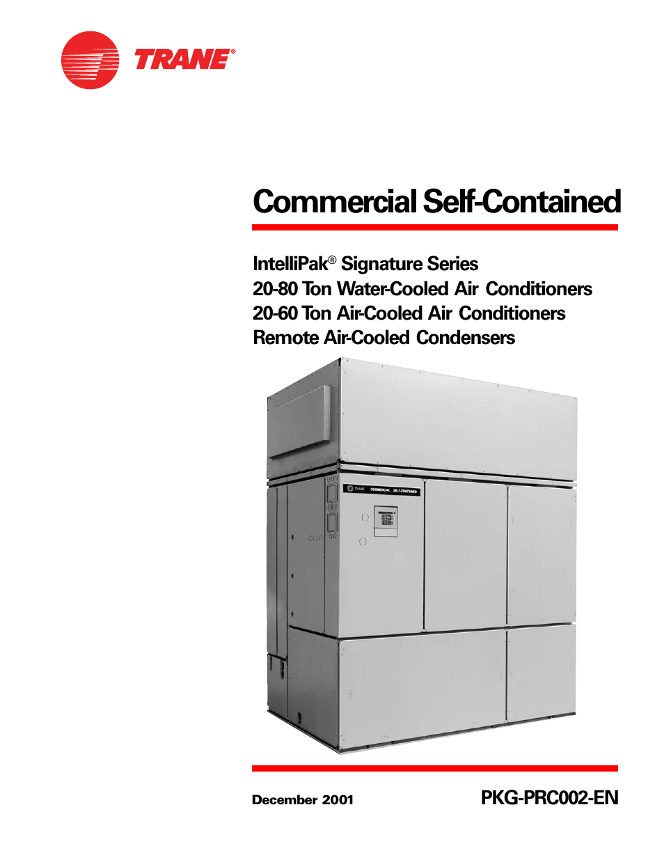 Trane PKG-PRC002-EN User Manual | 101 pages