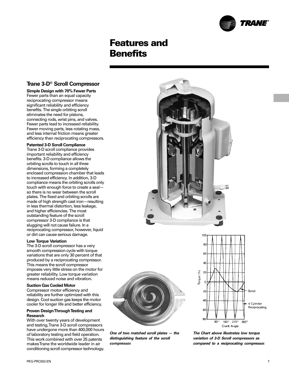 Features and benefits | Trane PKG-PRC002-EN User Manual | Page 7 / 101