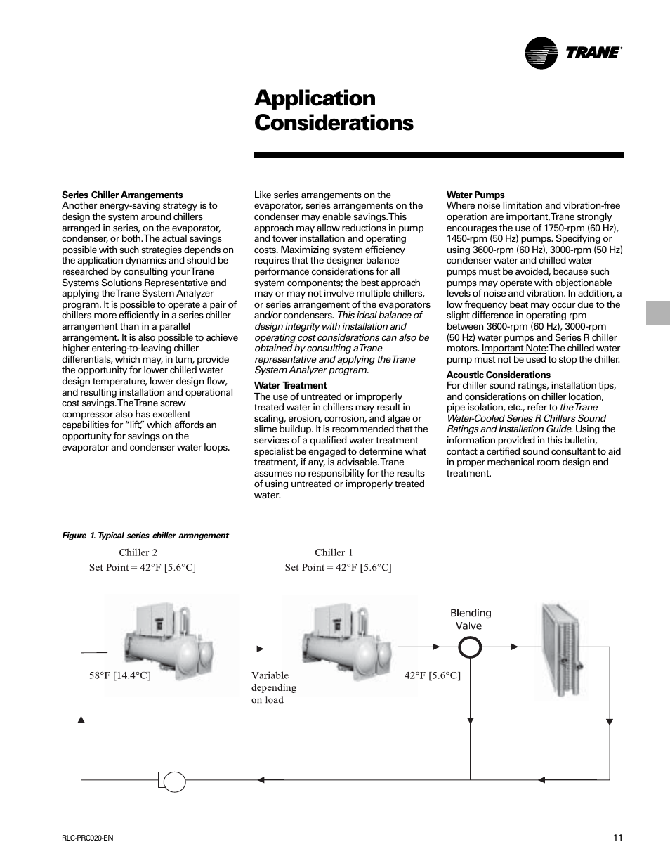 Application considerations | Trane RTHD User Manual | Page 11 / 32