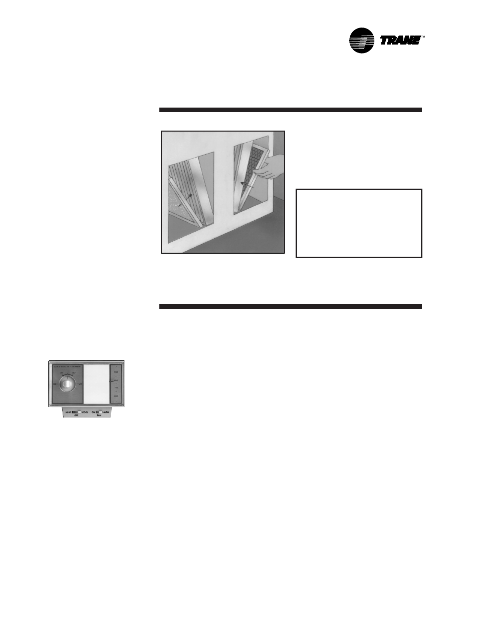 Caring for the outdoor unit, How to set the thermostat, Reducing summer humidity | Maintenance (cont.), How to operate your system to save electricity | Trane trani 22-5150-03-497 User Manual | Page 4 / 6