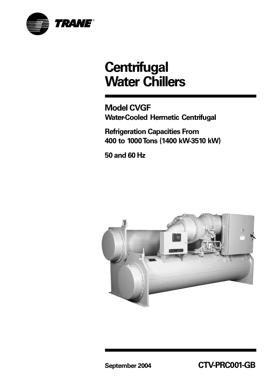 Trane CVGF User Manual | 24 pages