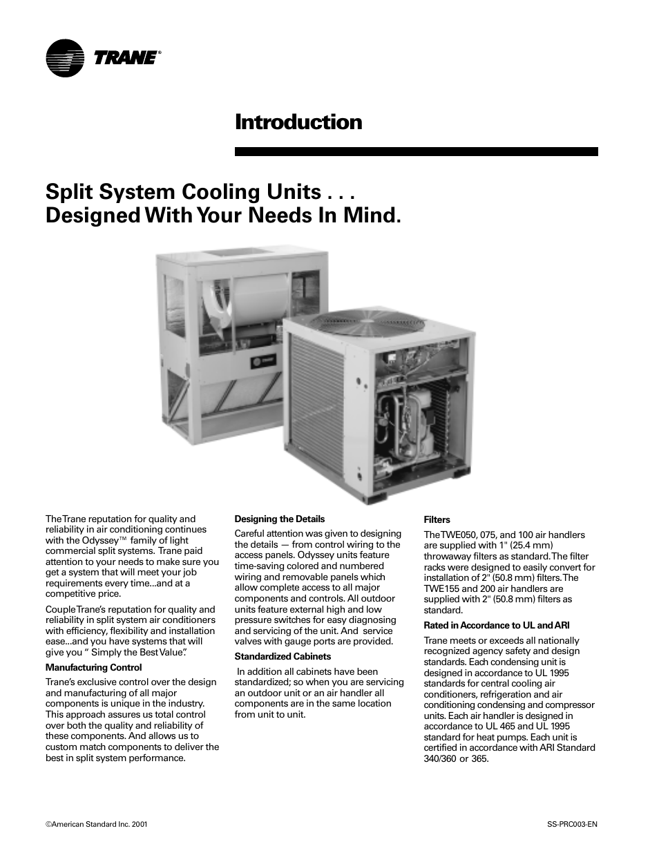 Introduction | Trane SS-PRC003-EN User Manual | Page 2 / 79