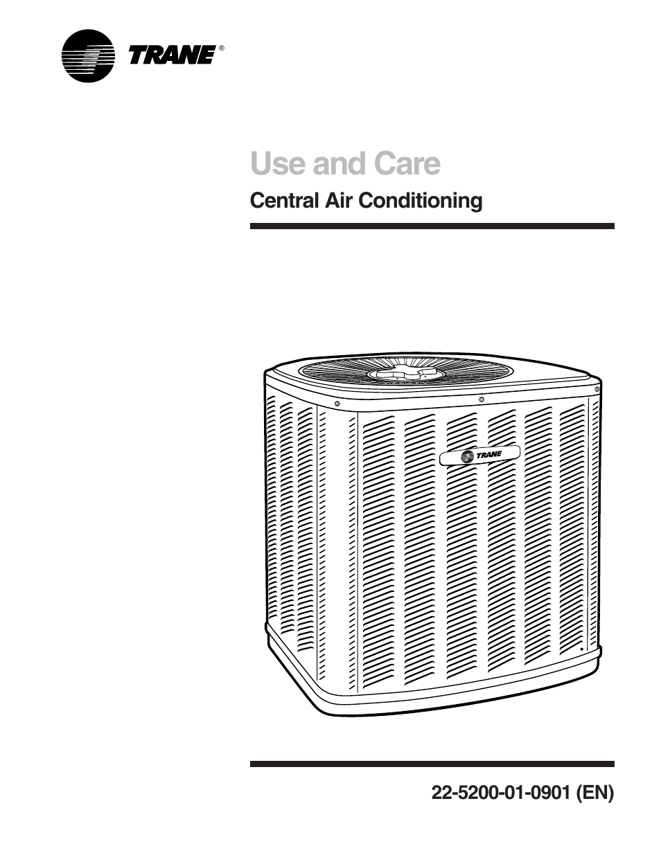 Trane 22-5200-01-0901 (EN) User Manual | 6 pages