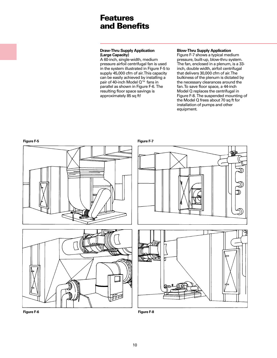 Features and benefits | Trane Fan User Manual | Page 10 / 56