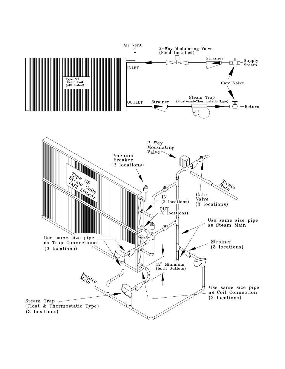 Trane INTELLIPAK ™ ™ ™ ™ ™ Commercial Single-Zone Rooftop Air Conditioners with CV or VAV Control User Manual | Page 38 / 118