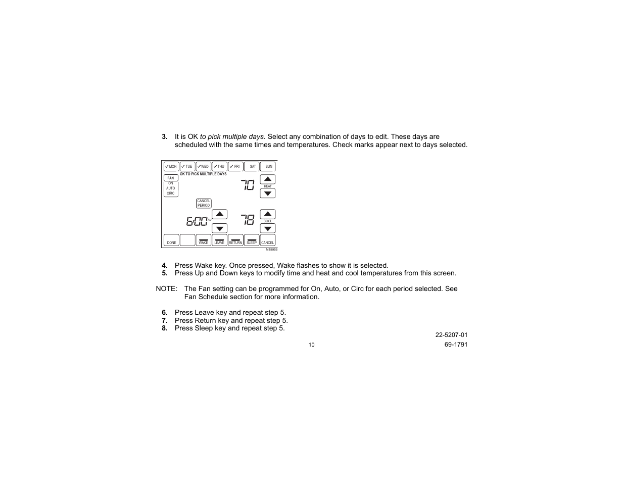 Trane TCONT800 User Manual | Page 10 / 52