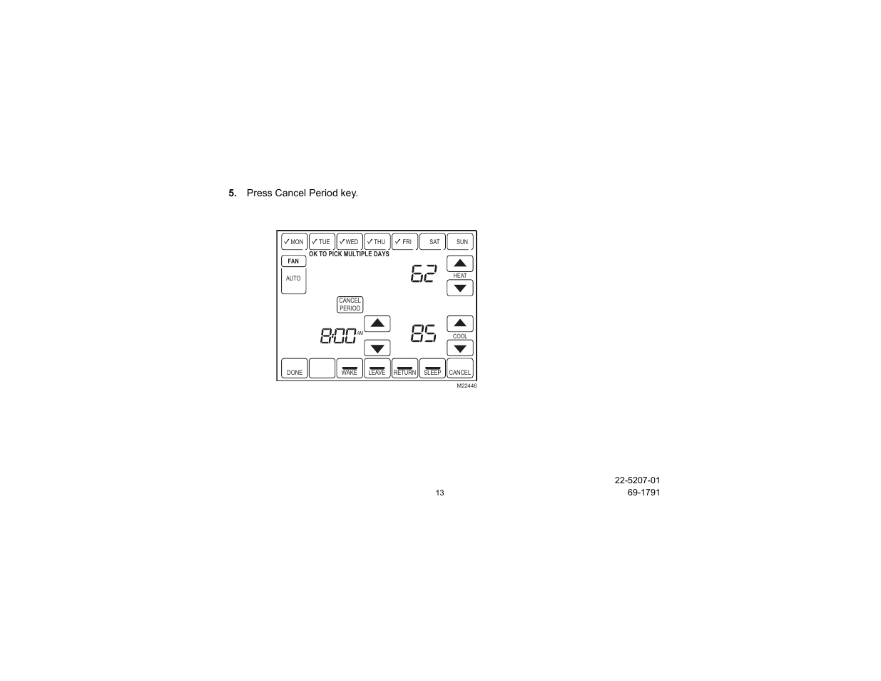 Trane TCONT800 User Manual | Page 13 / 52