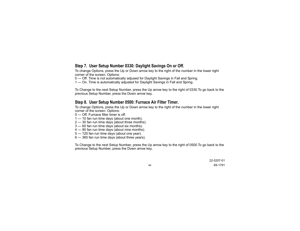 Trane TCONT800 User Manual | Page 44 / 52