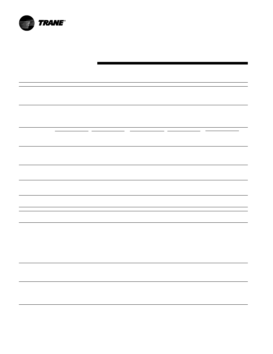 75 tons, General data | Trane RT-PRC010-EN User Manual | Page 24 / 104
