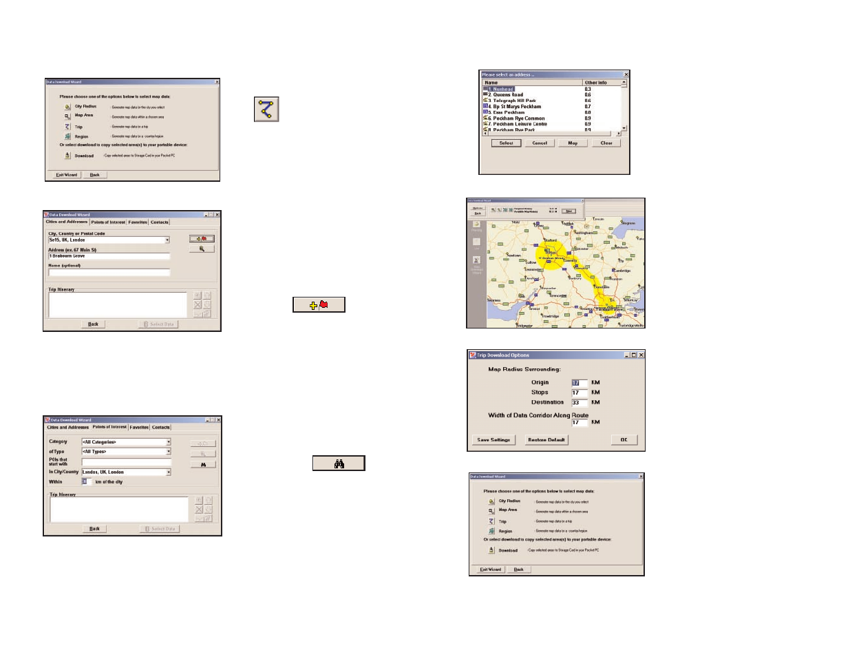 Trip | TravRoute Pocket PC 5 User Manual | Page 19 / 63