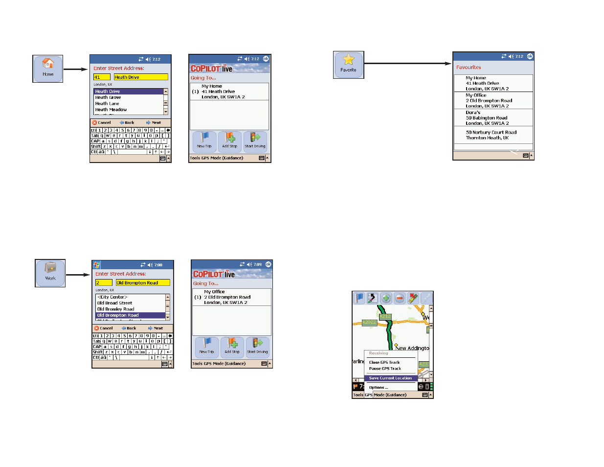 TravRoute Pocket PC 5 User Manual | Page 25 / 63