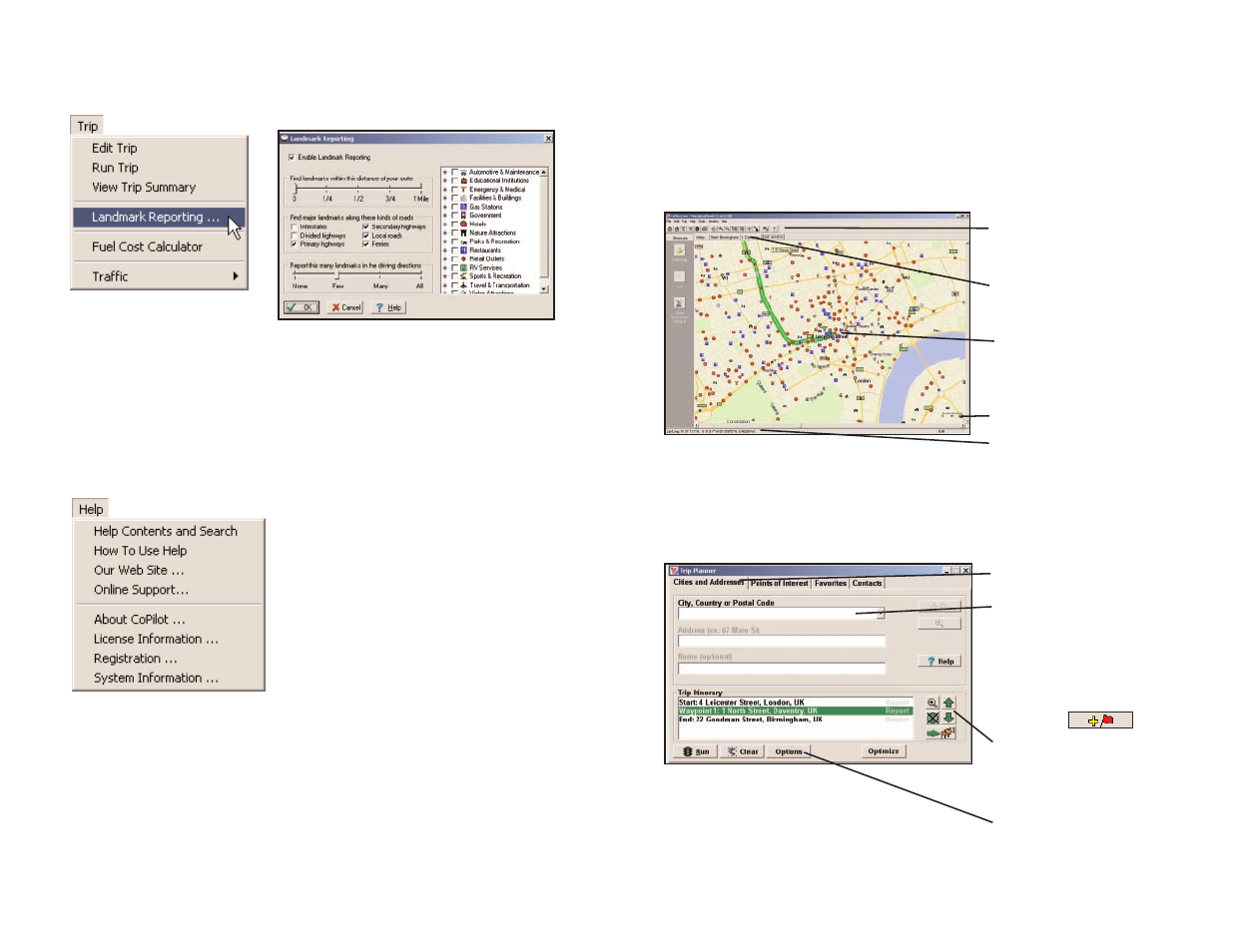 Reference, Copilot on your desktop | TravRoute Pocket PC 5 User Manual | Page 45 / 63