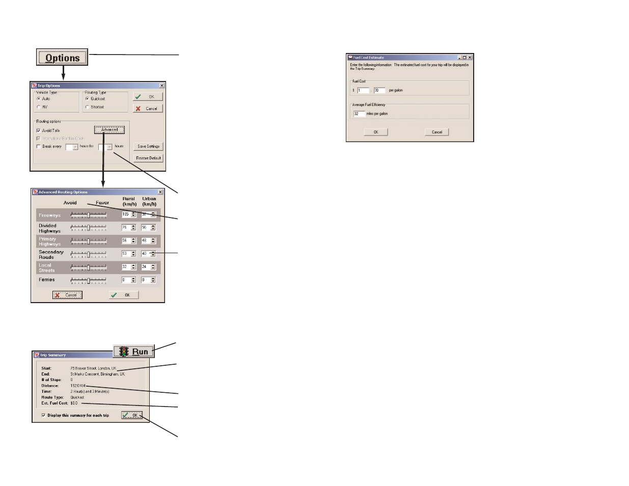 TravRoute Pocket PC 5 User Manual | Page 47 / 63