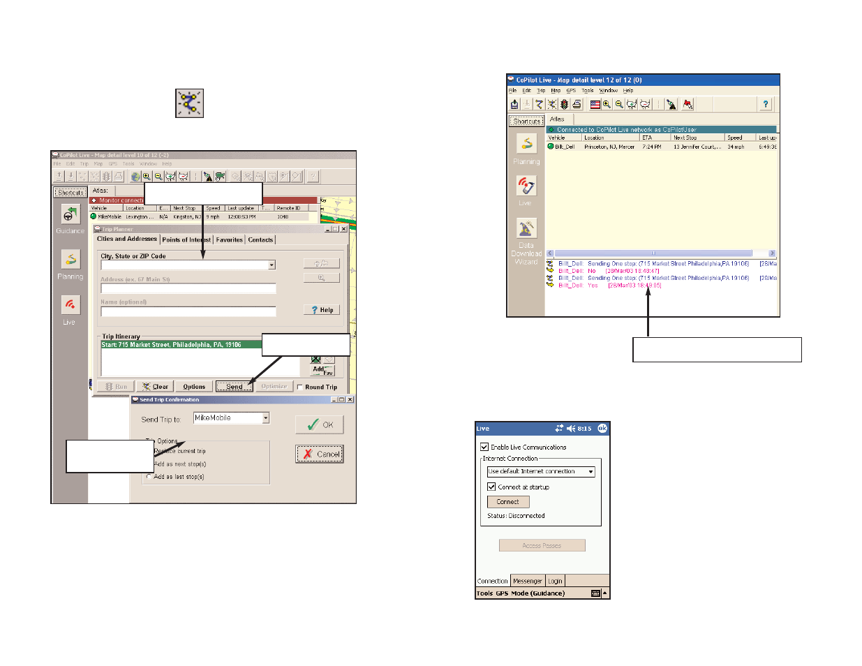 TravRoute Pocket PC 5 User Manual | Page 50 / 63