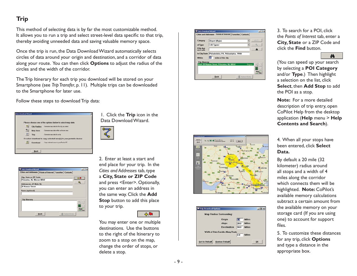 TravRoute CoPilot Live User Manual | Page 11 / 52