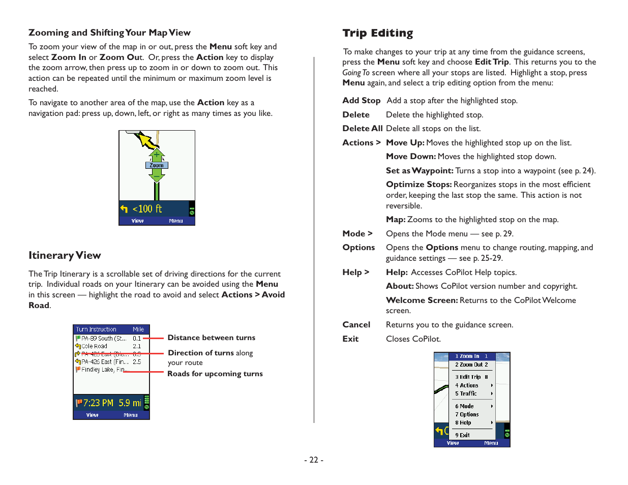 TravRoute CoPilot Live User Manual | Page 24 / 52