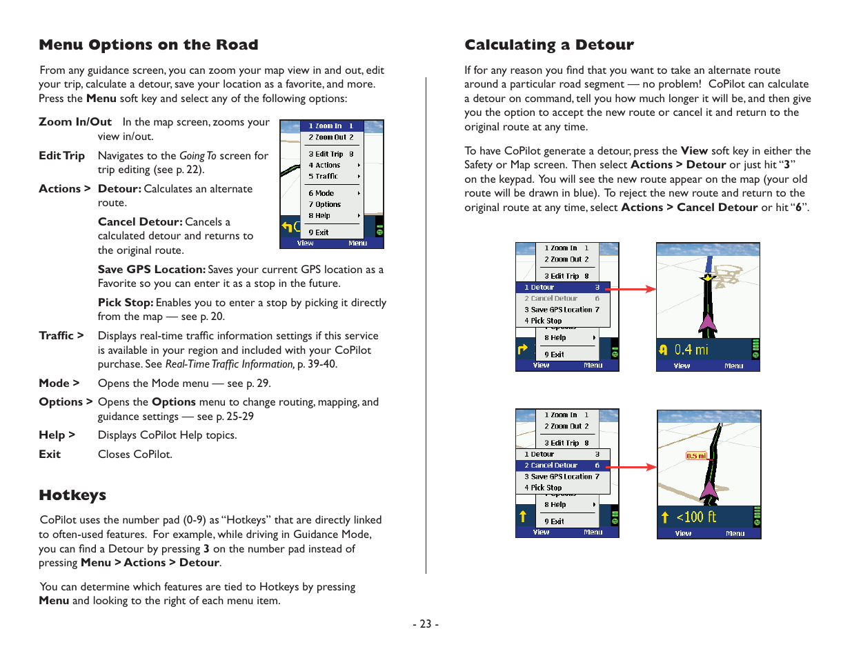 TravRoute CoPilot Live User Manual | Page 25 / 52