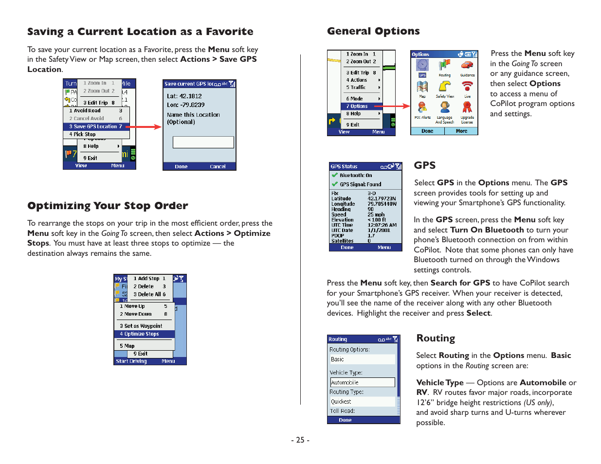TravRoute CoPilot Live User Manual | Page 27 / 52
