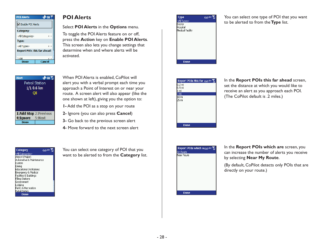 TravRoute CoPilot Live User Manual | Page 30 / 52
