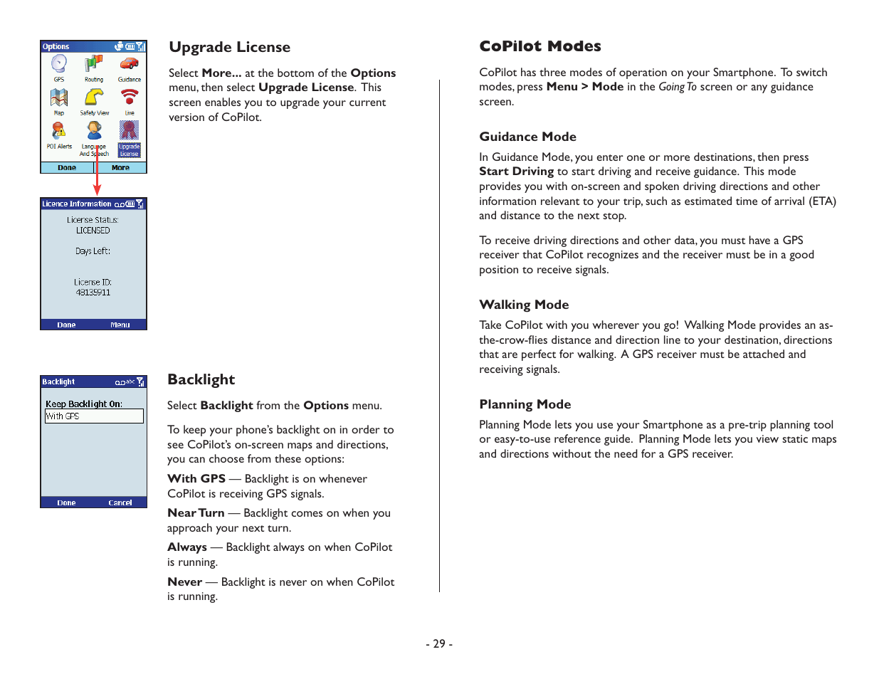 TravRoute CoPilot Live User Manual | Page 31 / 52