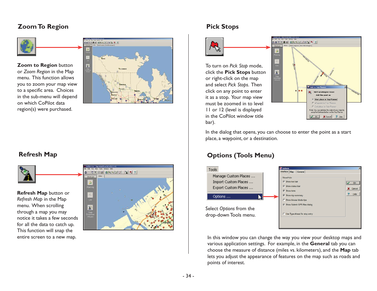 TravRoute CoPilot Live User Manual | Page 36 / 52