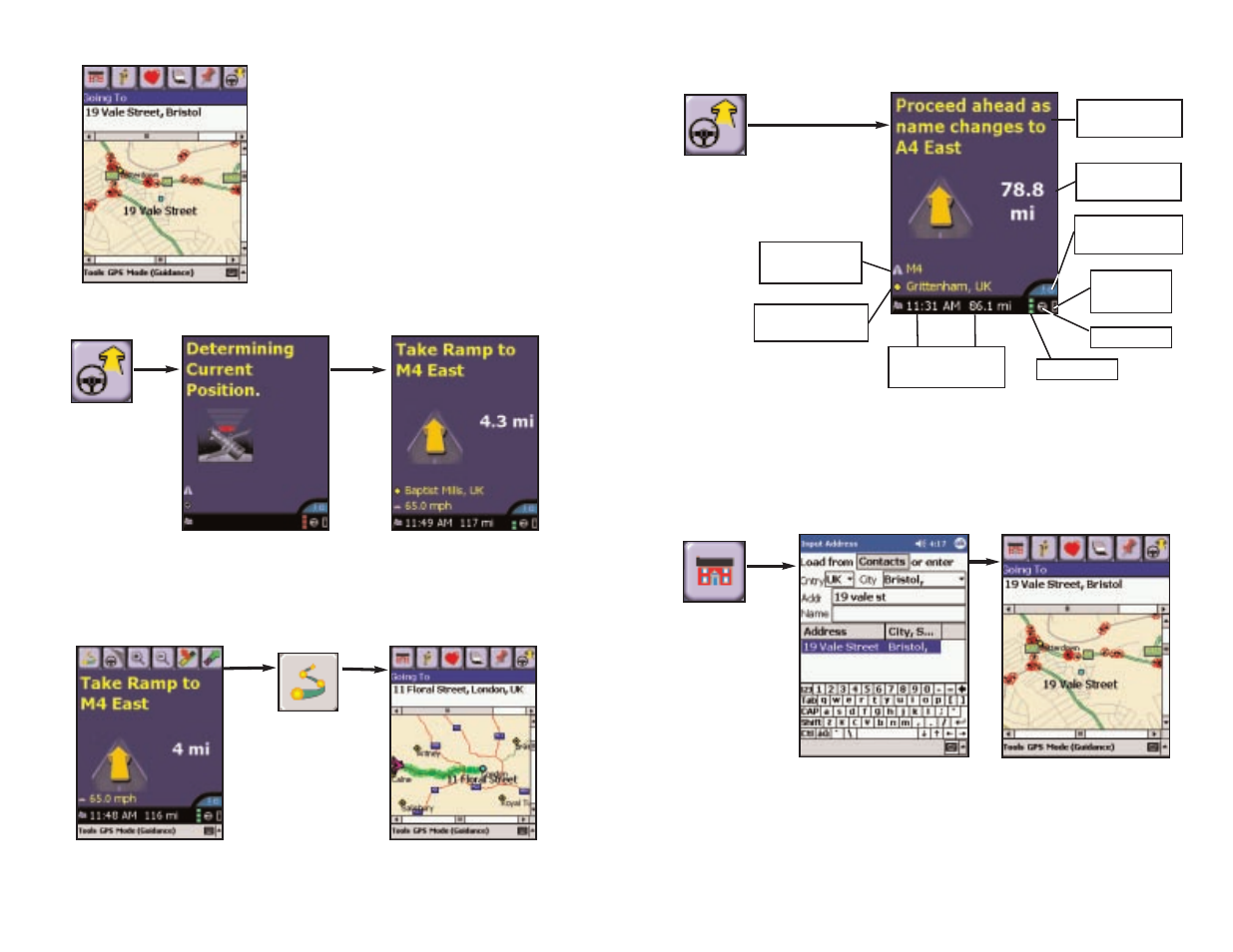 Start driving! entering a home address | TravRoute CoPilot GPS Receiver User Manual | Page 23 / 46
